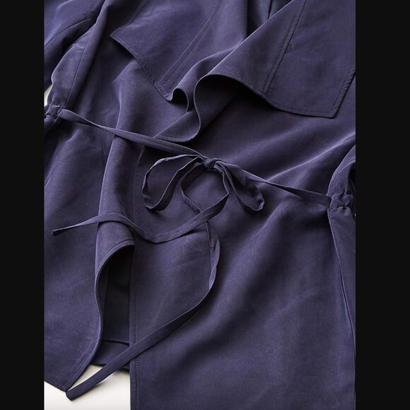 Club Monaco Women's Cadee Jacket, Aviator Navy, Size Medium - Picture 3 of 7